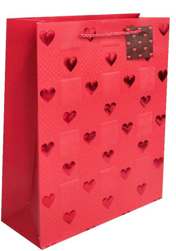SACOLA PRESENTE LUXO 30X40X12CM